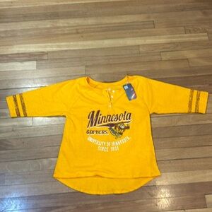 KA For Her Knights Apparel Minnesota Gophers 7/9 Medium NWT F6-5